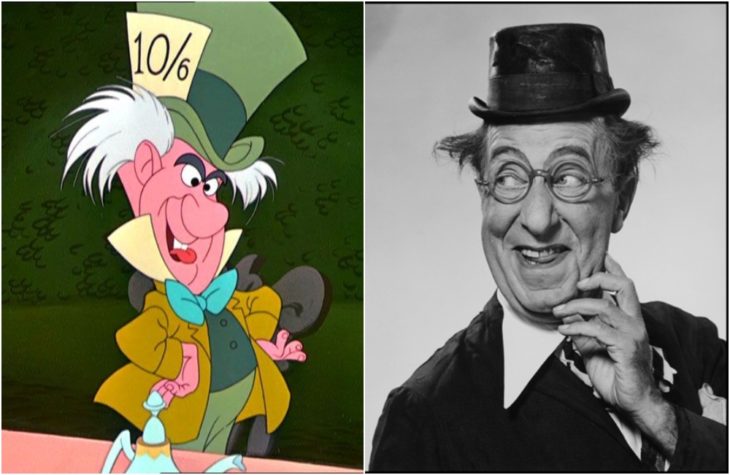 El Sombrerero loco de la película de Disney Alicia en el país de las maravillas Inspirado en el actor Ed Wynn