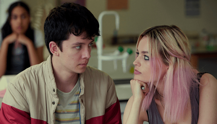 escena de Sex Education