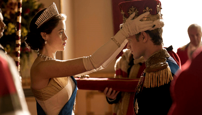 escena de The Crown