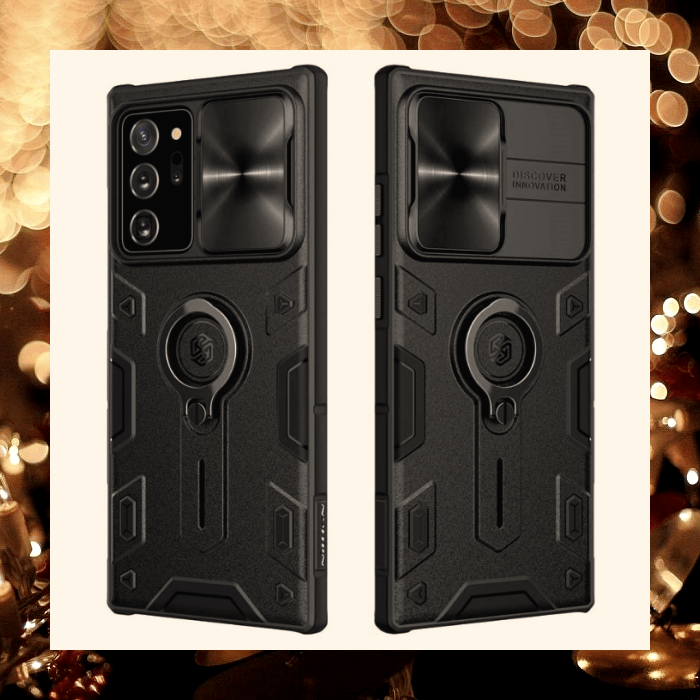 funda para celular negra de uso pesado