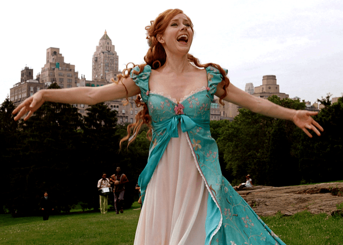 escena de Encantada con Amy Adams