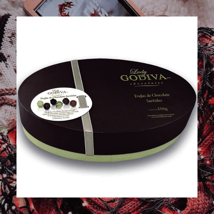 caja de chocolates de lady godiva en liverpool