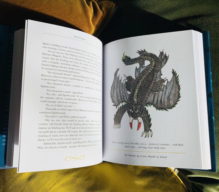 Fotografía del nuevo libro de J.K. Rowling 'El Ickabog'