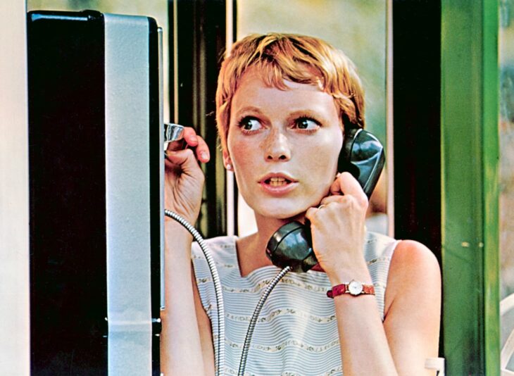 Escena de la película Rosemary's Baby; Películas perfectas para quienes odian la Navidad 