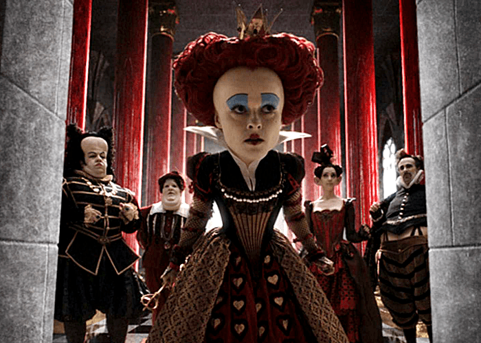 escena de Alice In Wonderland