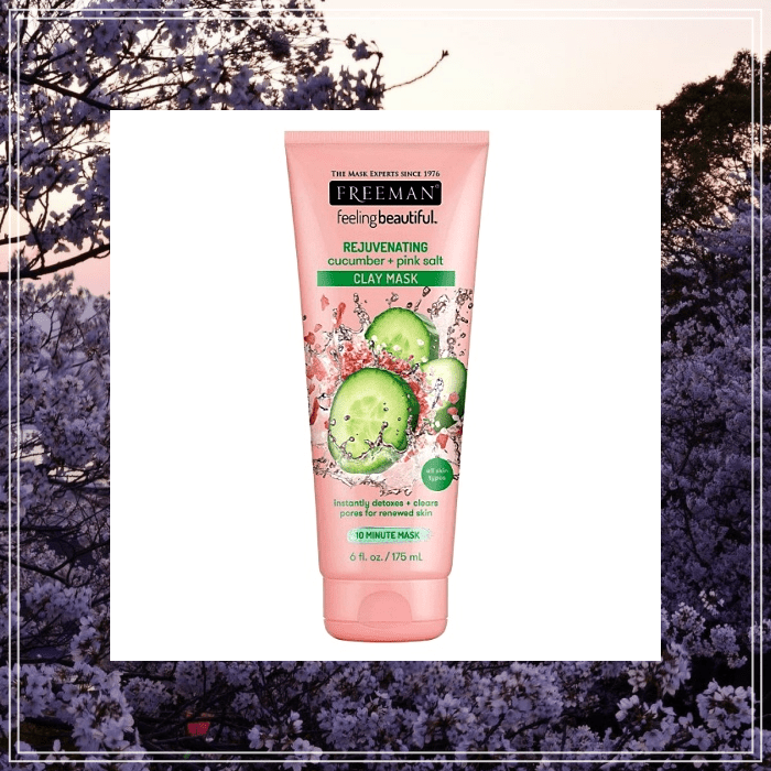 Freeman Feeling Beautiful Clay Mask Rejuvenating Cucumber Plus Pink Salt