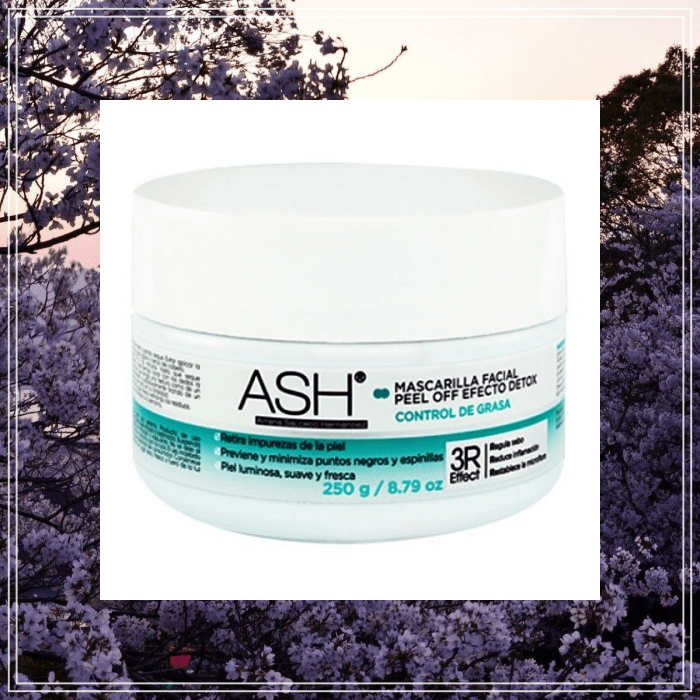 ASH Mascarilla facial Peel Off 250 g ASH Natural Efect Detox