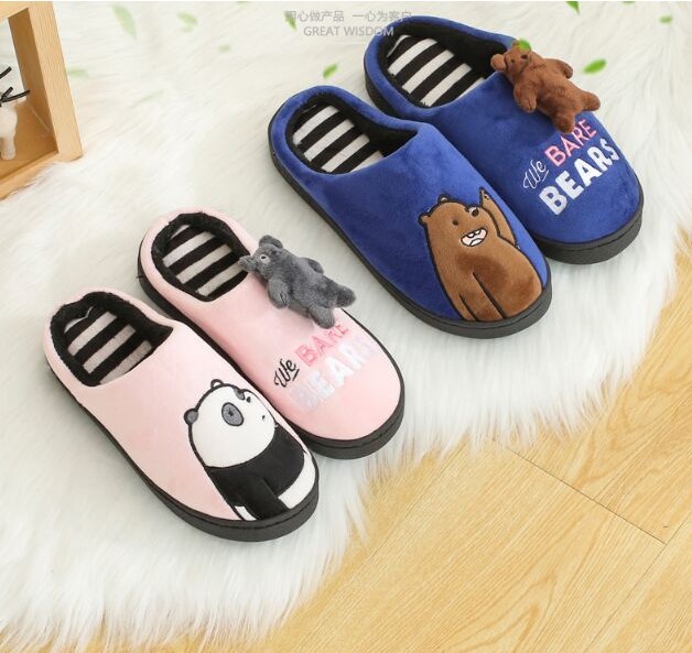 Pantuflas de los osos escandalosos