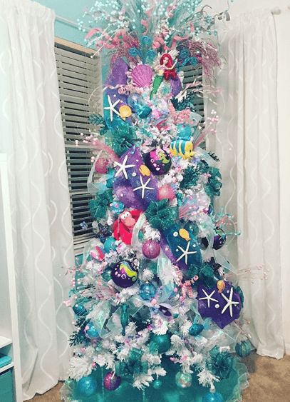 Árbol de navidad de La Sirenita