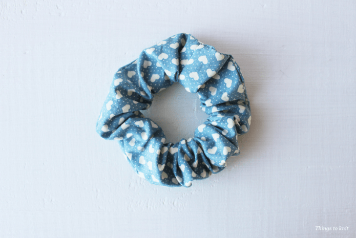 Scrunchies paso a paso