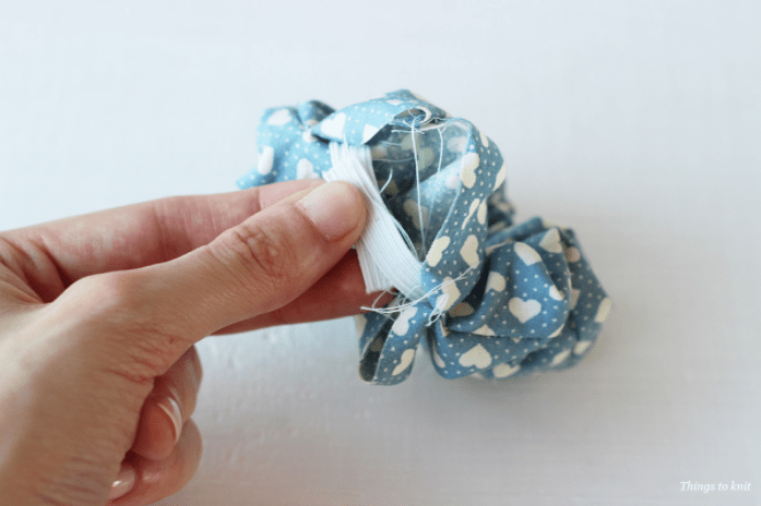 Scrunchies paso a paso