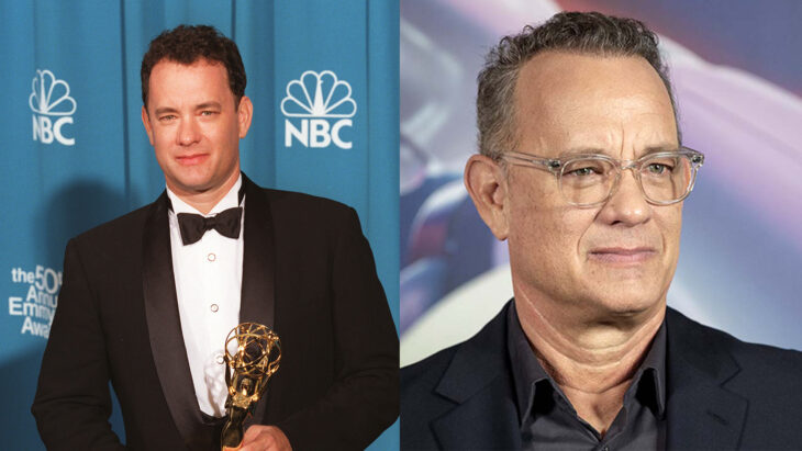 Comparación de Tom Hanks en 1995 vs actualmente
