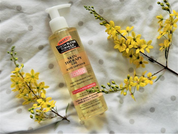 Aceite limpiador Palmer's; productos de farmacia para piel bonita 