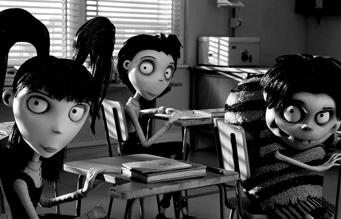 escena de la película Frankenweenie