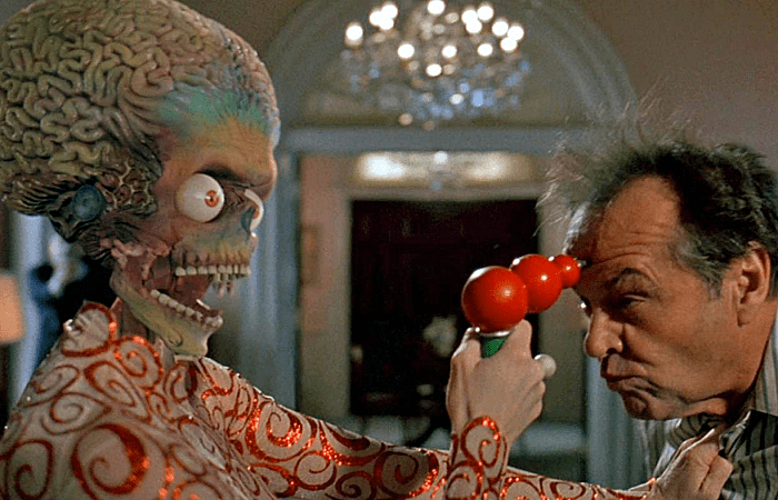 escena de la película mars attacks!