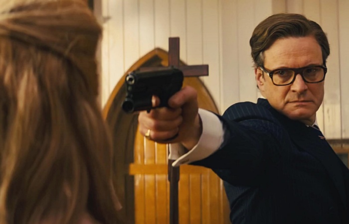 escena de kingsman
