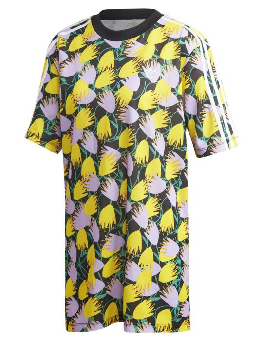 Blusón largo con estampado de frutas de la marca Addidas 