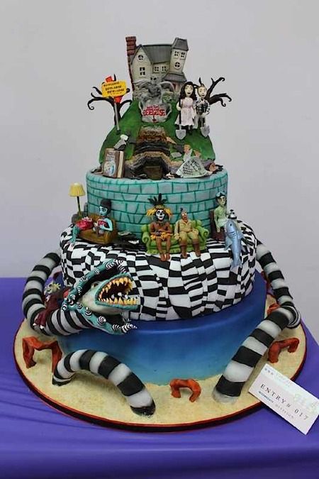 Pastel de Beetlejuice