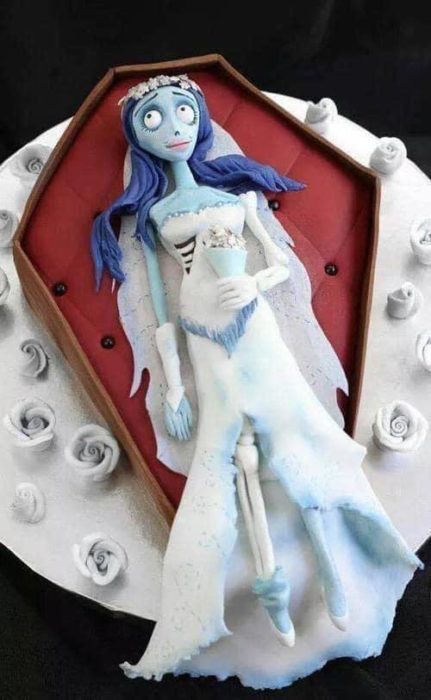 Pastel de El cadáver de la novia