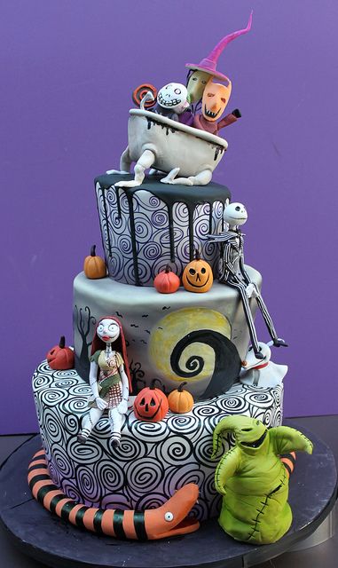 Pastel del extraño mundo de Jack