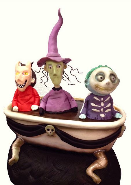 Pastel de los chicos de Oogie Boogie