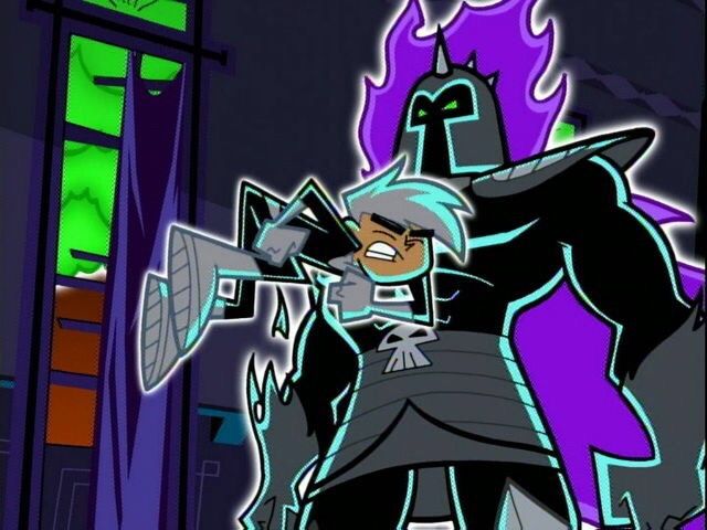 Escena de la caricatura Danny Phantom: La noche del terror