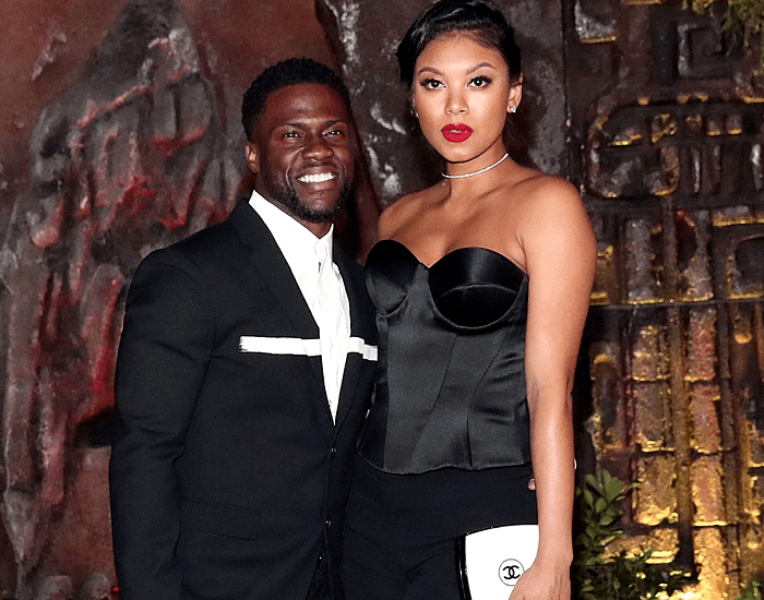 Kevin Hart y Eniko Hart
