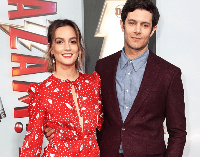 Leighton Meester y Adam Brody