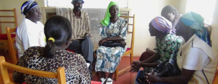 Abuelitos del condado de Nyeri, Kenia