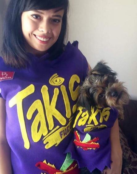 Disfraz de takis fuego