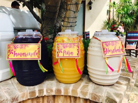 Aguas frescas para bodas