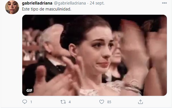 Comentario en Twitter sobre un padre que se vistió de Bella para jugar con su hija