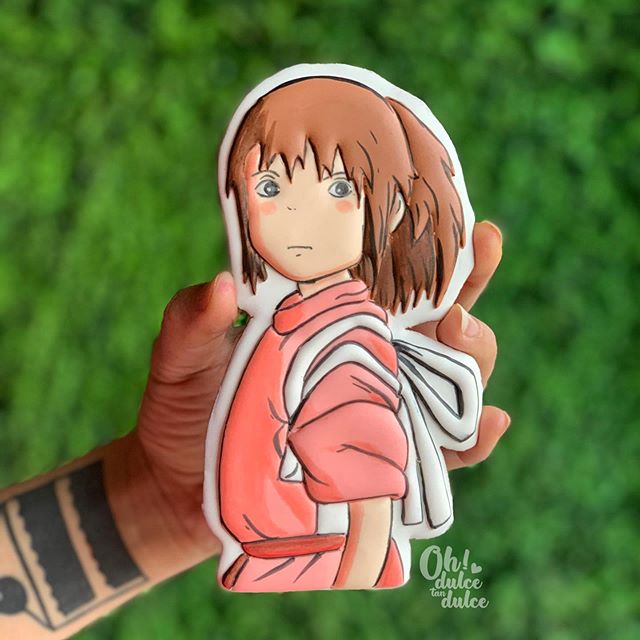Galleta creada por Amaranta Leal V.  inspirada en Chihiro