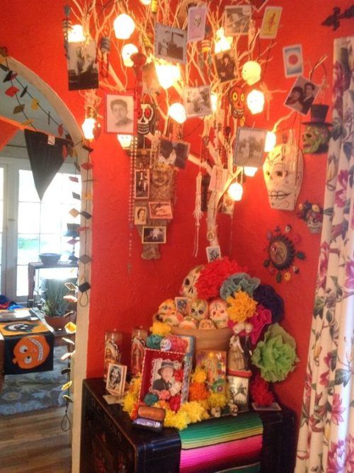 Decoración de día de muertos