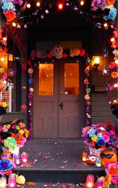 Decoración de día de muertos