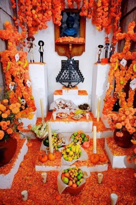 Decoración de día de muertos
