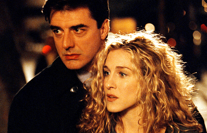 Carrie y Big en Sex And The City