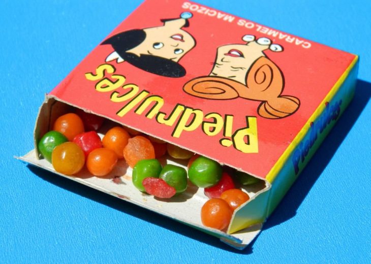 Piedrulces de caramelo ácidos