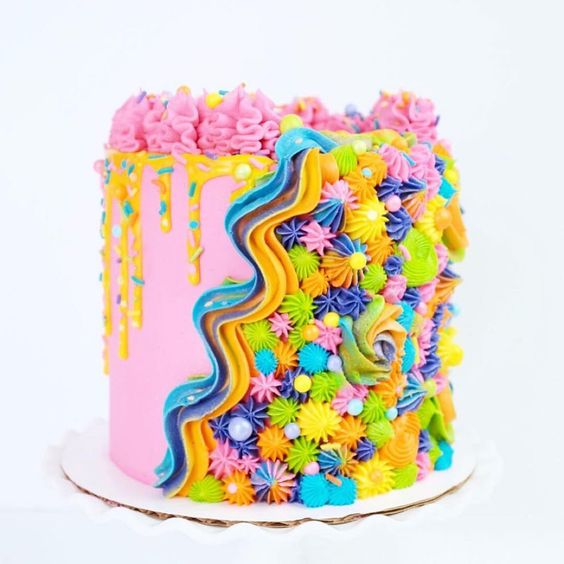 Pasteles hermosos y coloridos para este 2020