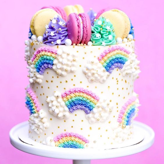 Pasteles hermosos y coloridos para este 2020