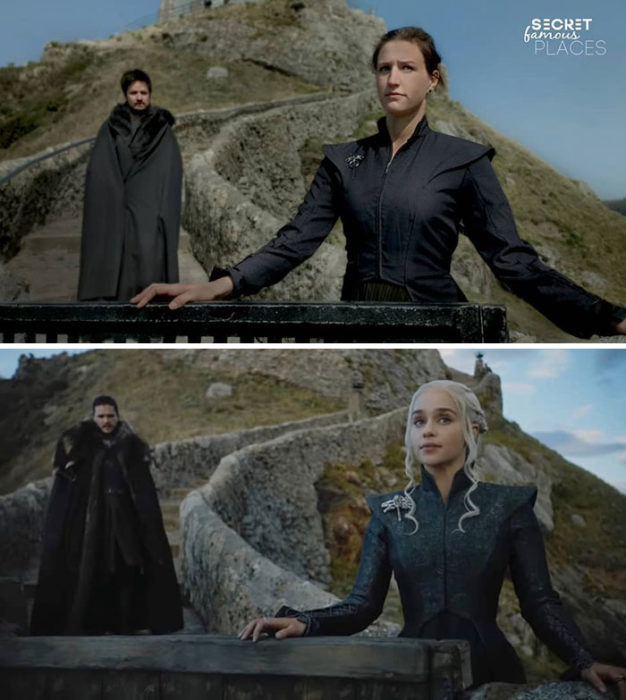 Pareja recrea escenas de películas en lugares en que fueron filmadas