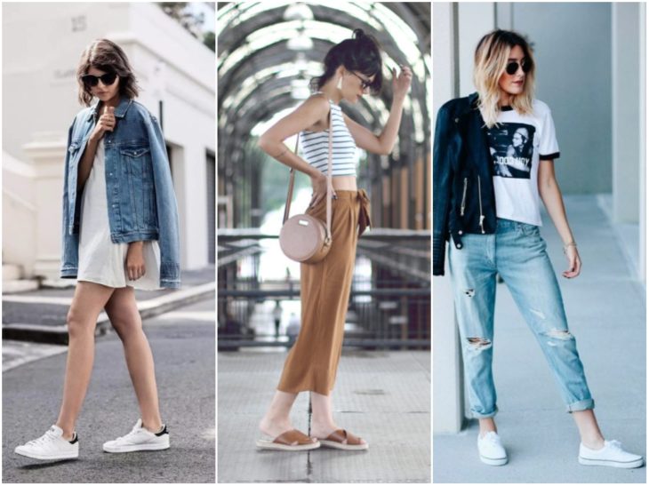 Chicas usando outfits cómodos con ropa holgada
