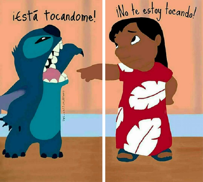 Fondo de pantalla en pareja de Lilo y Stich