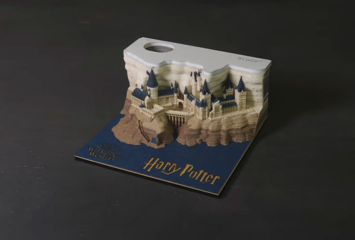 bloc de notas de Harry Potter