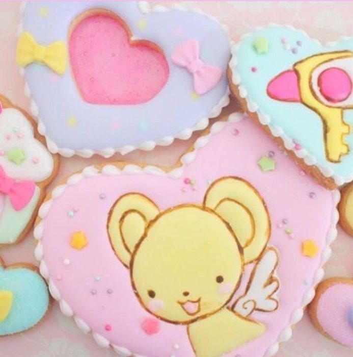 Galletas decoradas con temática de Sakura Card Captors