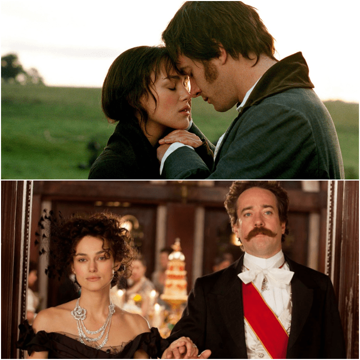 Keira Knightley y Matthew Macfadyen