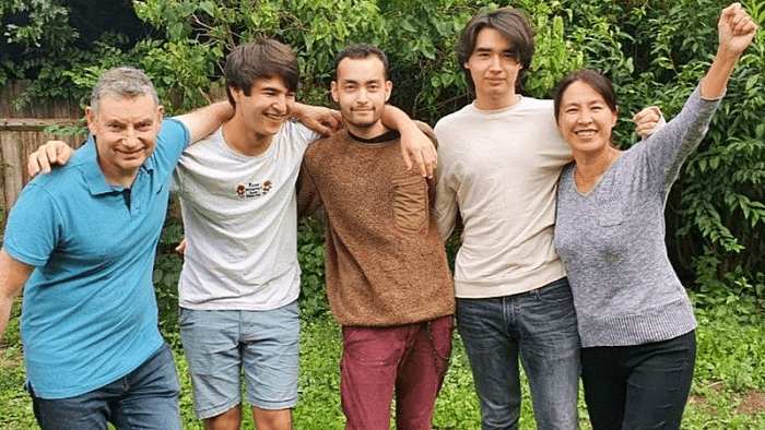 alviar cohen y su familia