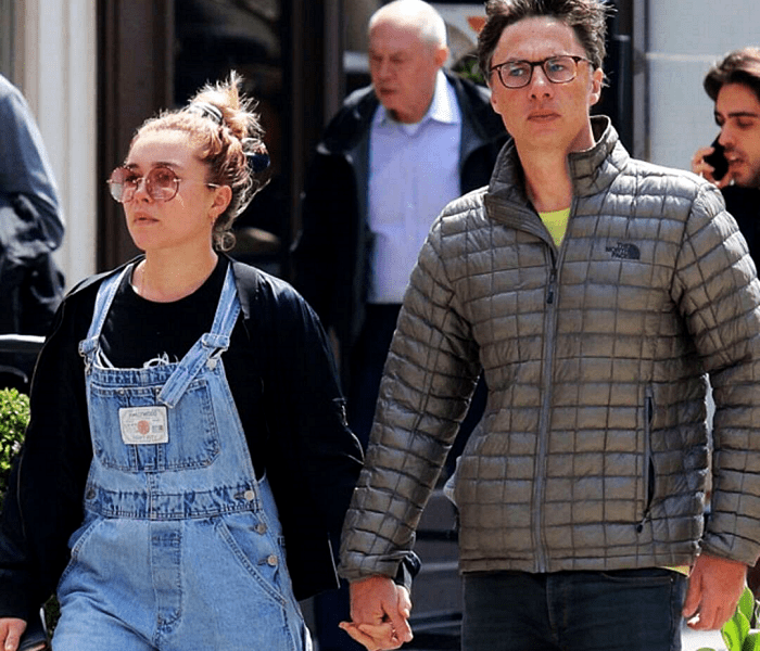 Florence Pugh y Zach Braff