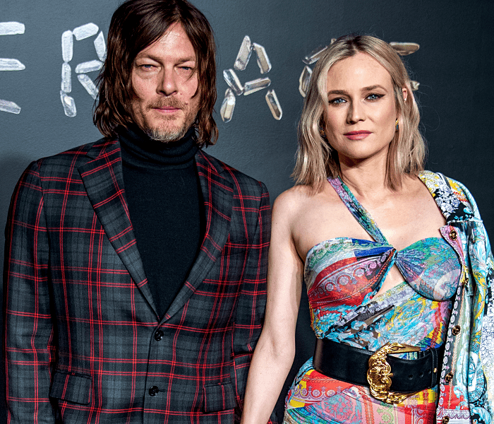 Diane Kruger y Norman Reedus