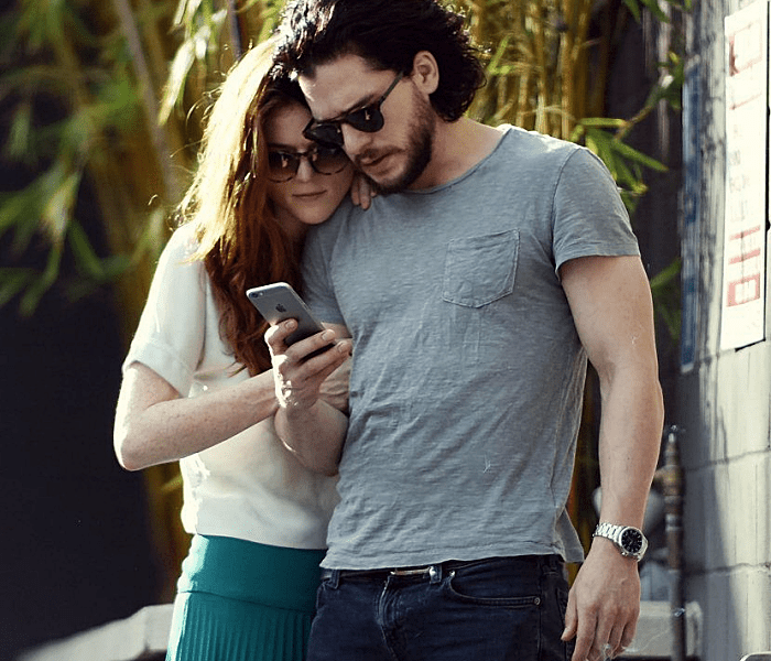 Rose Leslie y Kit Harington